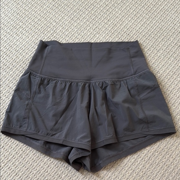 lululemon athletica Pants - Lululemon Athletica Black Athletic Shorts High-Rise Performance